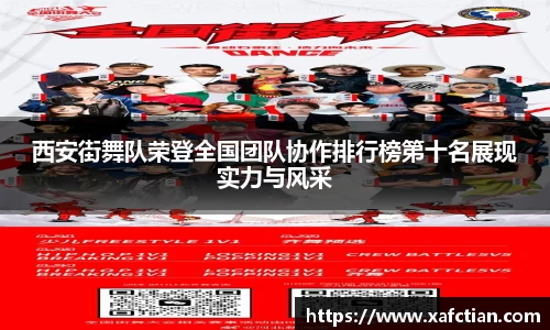 西安街舞队荣登全国团队协作排行榜第十名展现实力与风采